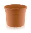 Round pot, plant pot, container