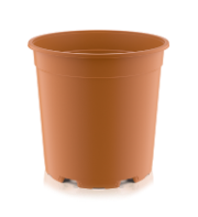Pot rond, pot à plantes, conteneur