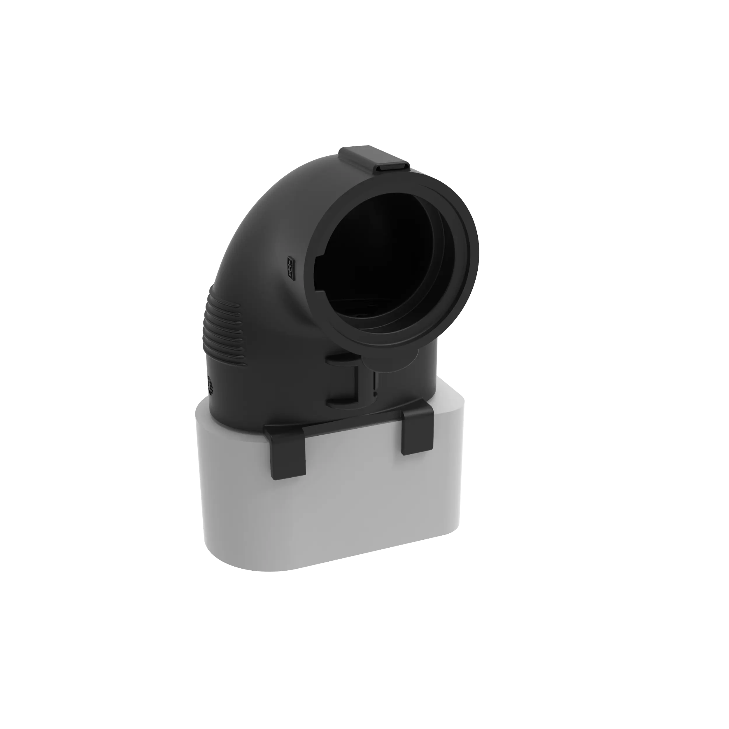 Plug cap, installation with plug, form C