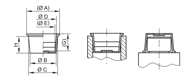 Zeichnung Universalschutz Kappe - GPN 610