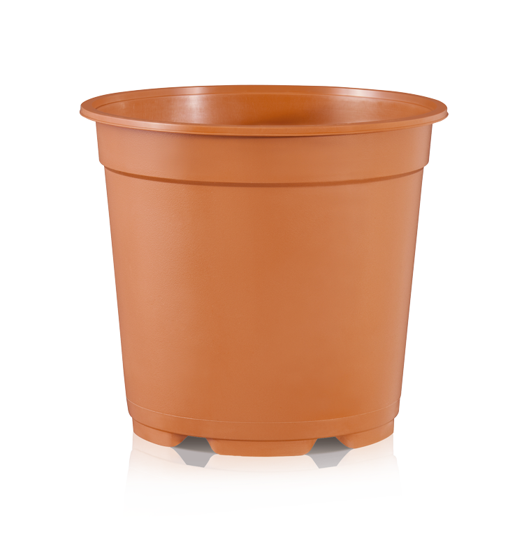 Round pot, plant pot, container