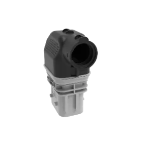 Steckerkappe,  Verbau mit Stecker, Form B