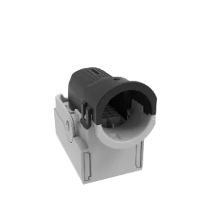 Steckerkappe,  Verbau mit Stecker, Form E