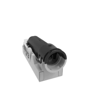 Steckerkappe,  Verbau mit Stecker, Form E