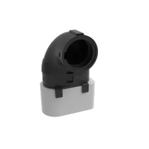 Plug cap, installation with plug, form C