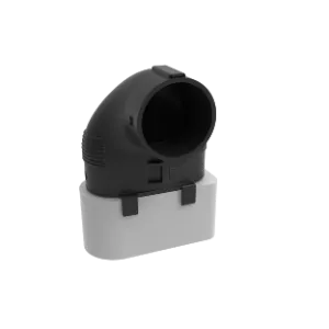 Plug cap, installation with plug, form C