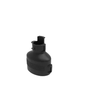 Plug cap, single part, shape A