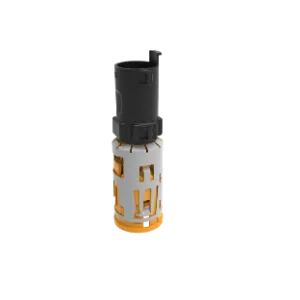 Steckerkappe, Verbau mit Stecker, Form A