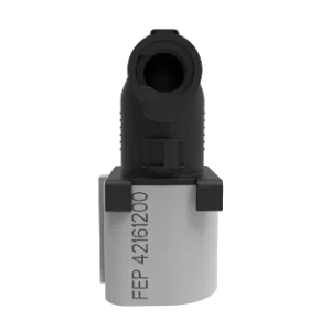 Plug cap, assembly with plug, shape C