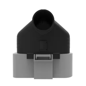 Capuchon de connecteur, blindage avec connecteur, forme C