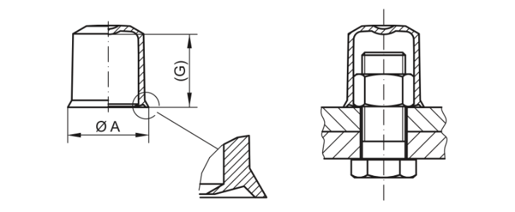 Tapón de sujeción - GPN 1010