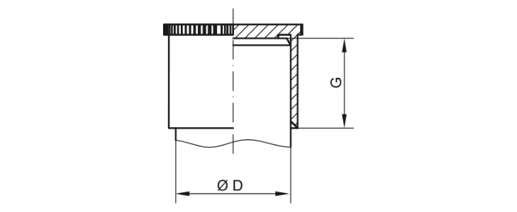 Drawing flexible protective sleeve - GPN 201