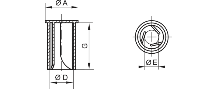 drawing Protective sleeves - GPN 207