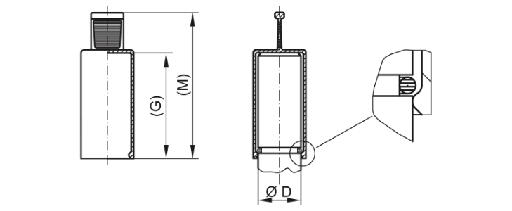 Dibujo Capuchón de agarre - GPN 210