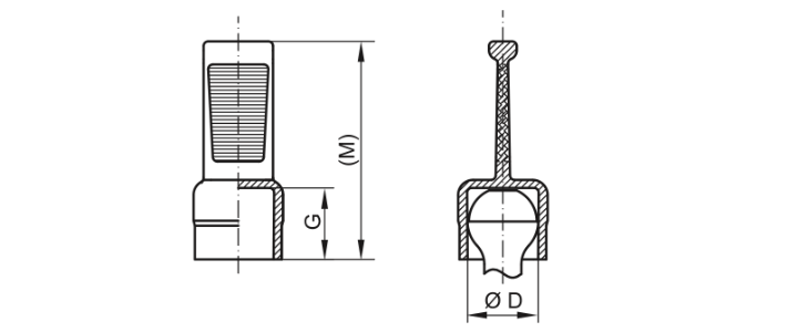 Dibujo Terminales de cable - GPN 212