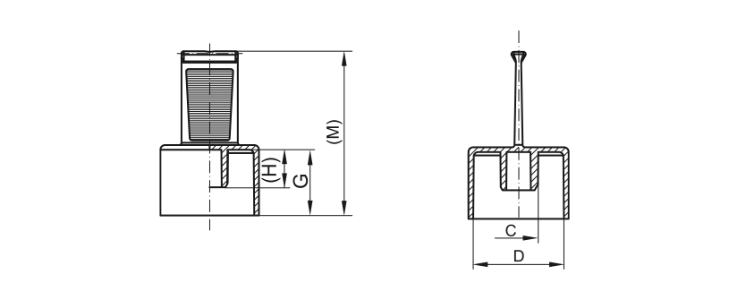 Dibujo terminal de cable - GPN 220