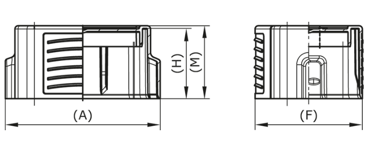 Dessin de la protection HV - GPN 380 Forme A