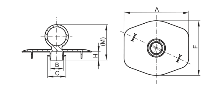 Zeichnung Flanschabdeckungen - GPN 640