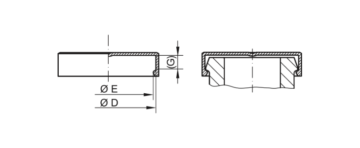 Dessin capuchon de protection - GPN 690