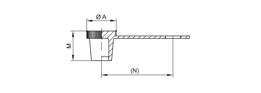 Zeichnung Schmiernippelkappe - GPN 985 Form B