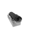 Steckerkappe,  Verbau mit Stecker, Form E