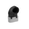 Plug cap, installation with plug, form C