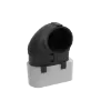 Plug cap, installation with plug, form C