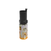 Steckerkappe, Verbau mit Stecker, Form A