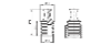 Dessin Bouchons coniques - GPN 607