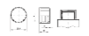 Drawing screw cap with sealing washer