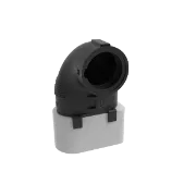 Plug cap, installation with plug, form C