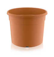 Round pot, plant pot, container