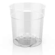Round pot, plant pot, container