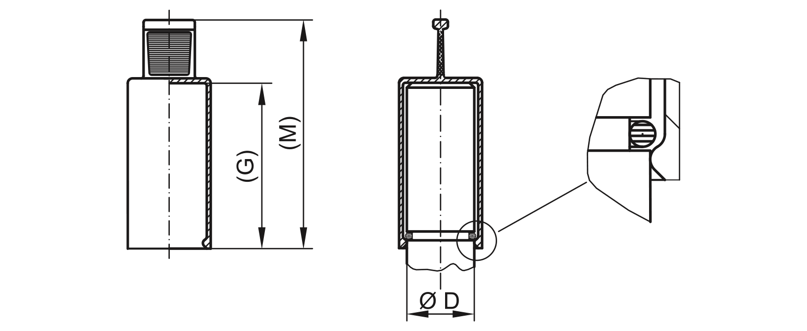 Zeichnung Griffkappe - GPN 210