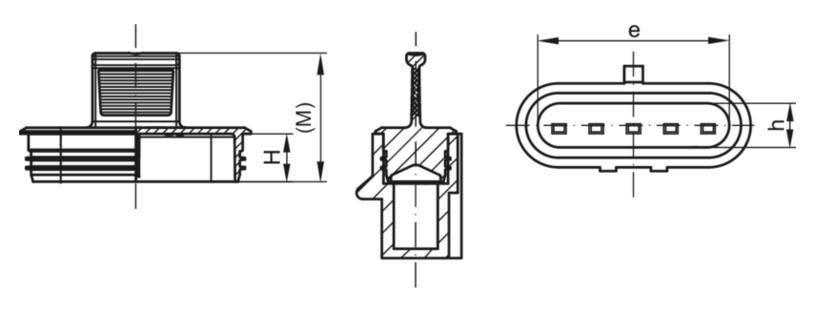 Zeichnung Superseal Kontaktschutz - GPN 362 Zeichnung Superseal Kontaktschutz - GPN 362