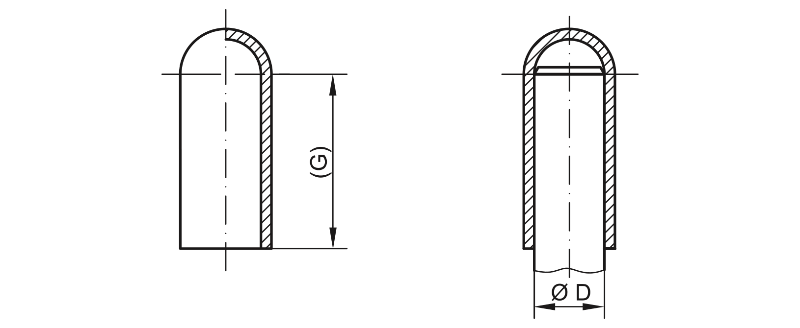 Drawing Protective cap - GPN 255 Drawing, CAD for website