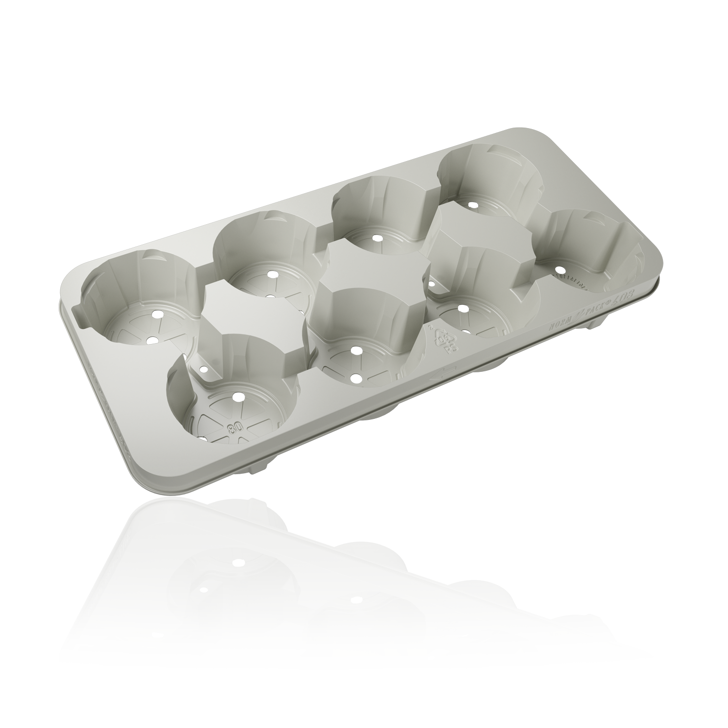 Normpack 408 D PCR Recyclable naturalgrey 11307090704
