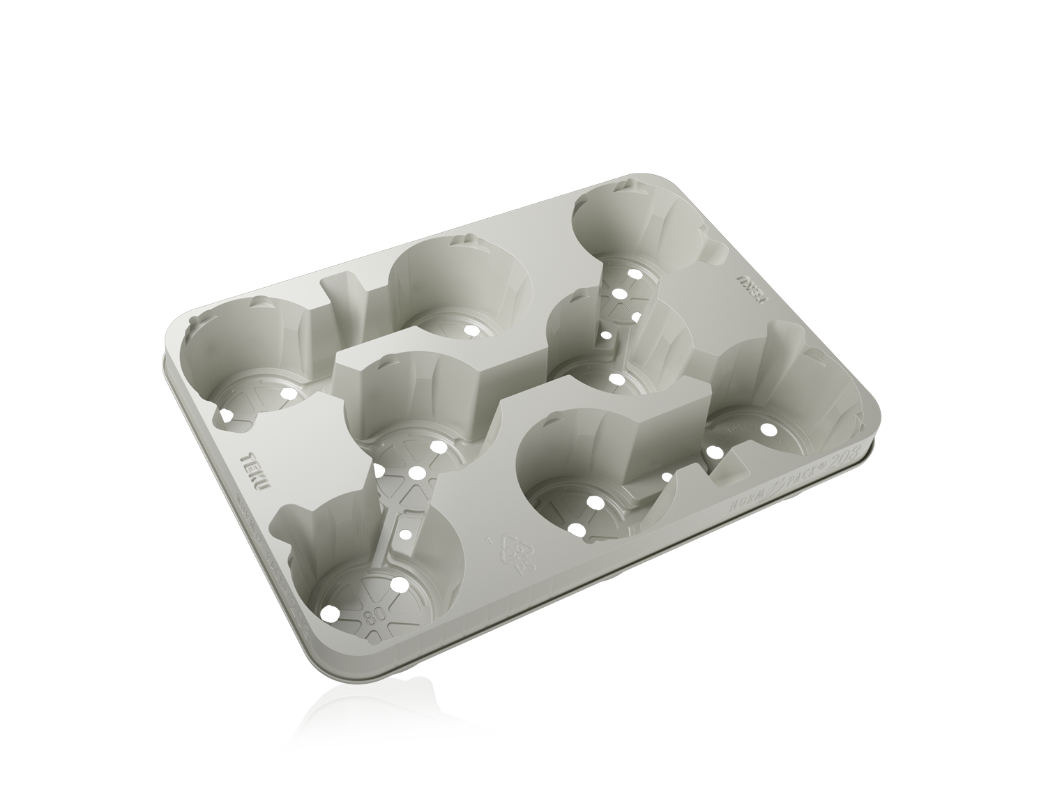 Normpack 208 D PCR Recyclable naturalgrey 11307670704
