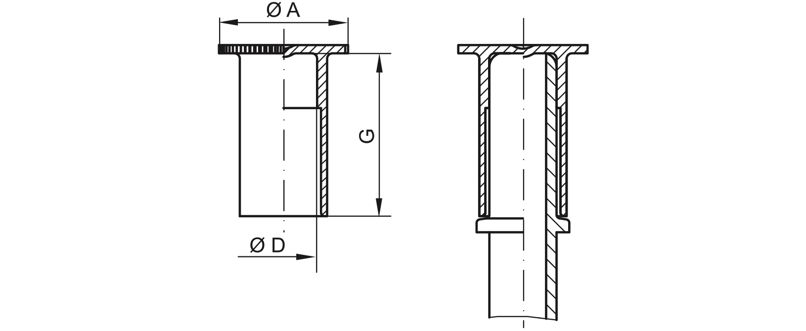 Drawing SAE sealing cap - GPN 241