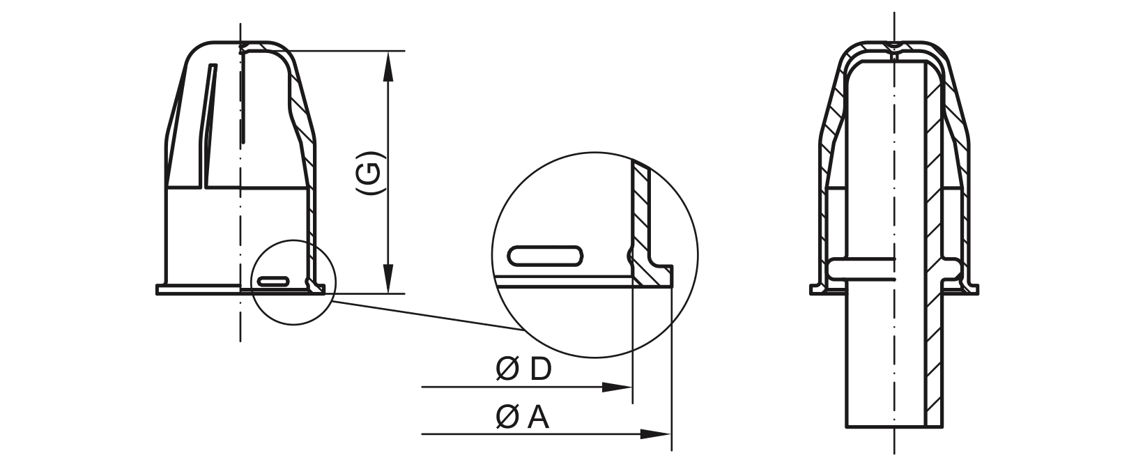Drawing Protective cap - GPN 240 CAD for website