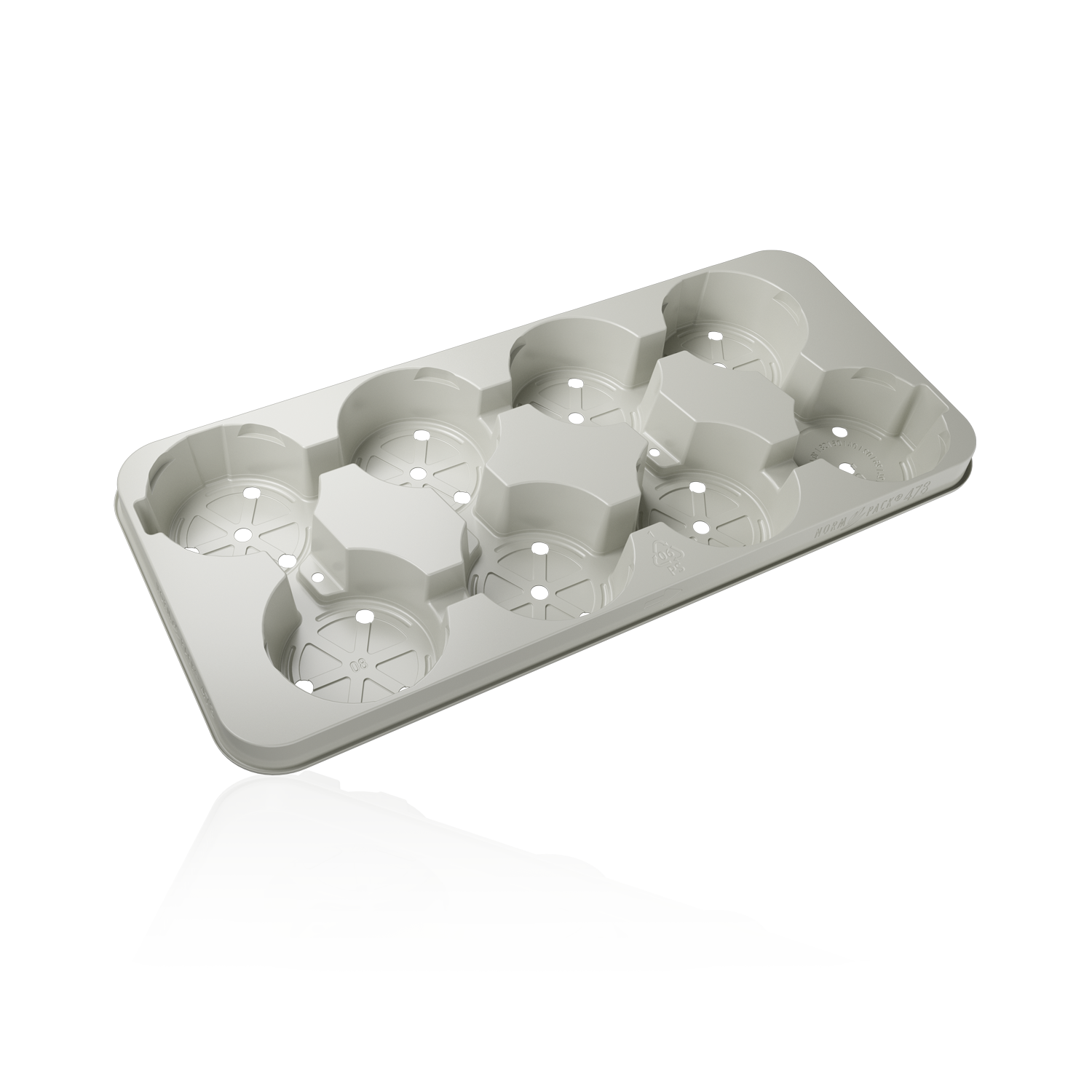 Normpack 478 D PCR Recyclable naturalgrey 11306650704