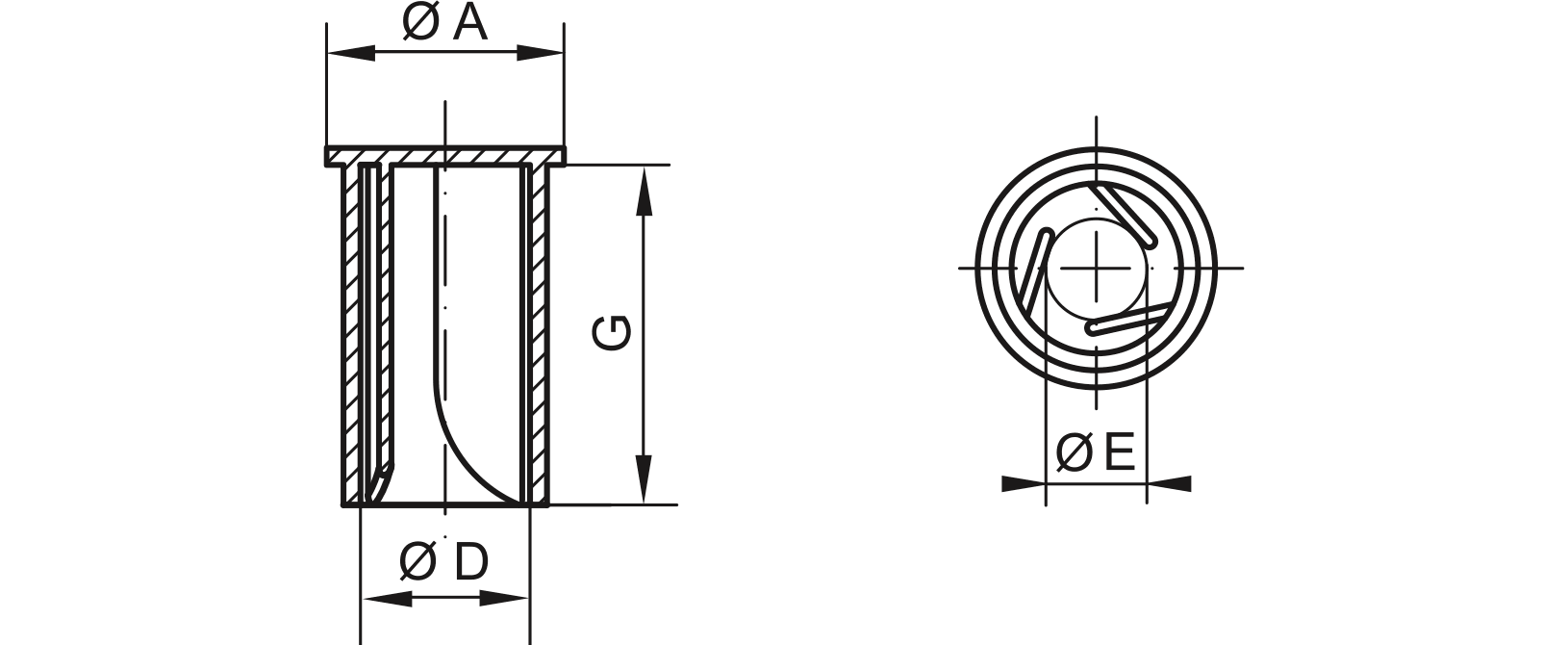 Drawing Protective sleeves - GPN 207 drawing Protective sleeves - GPN 207