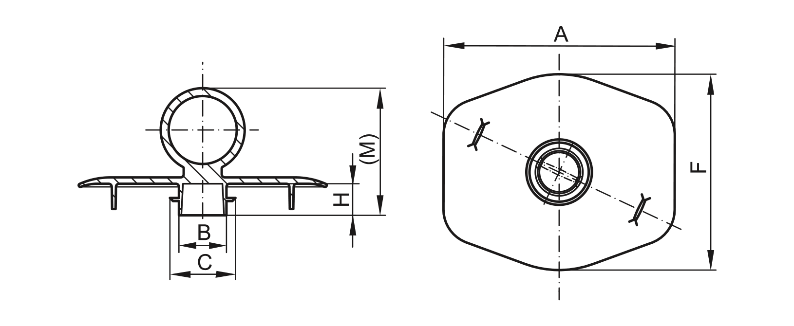 Dessin Couvercles de brides - GPN 640