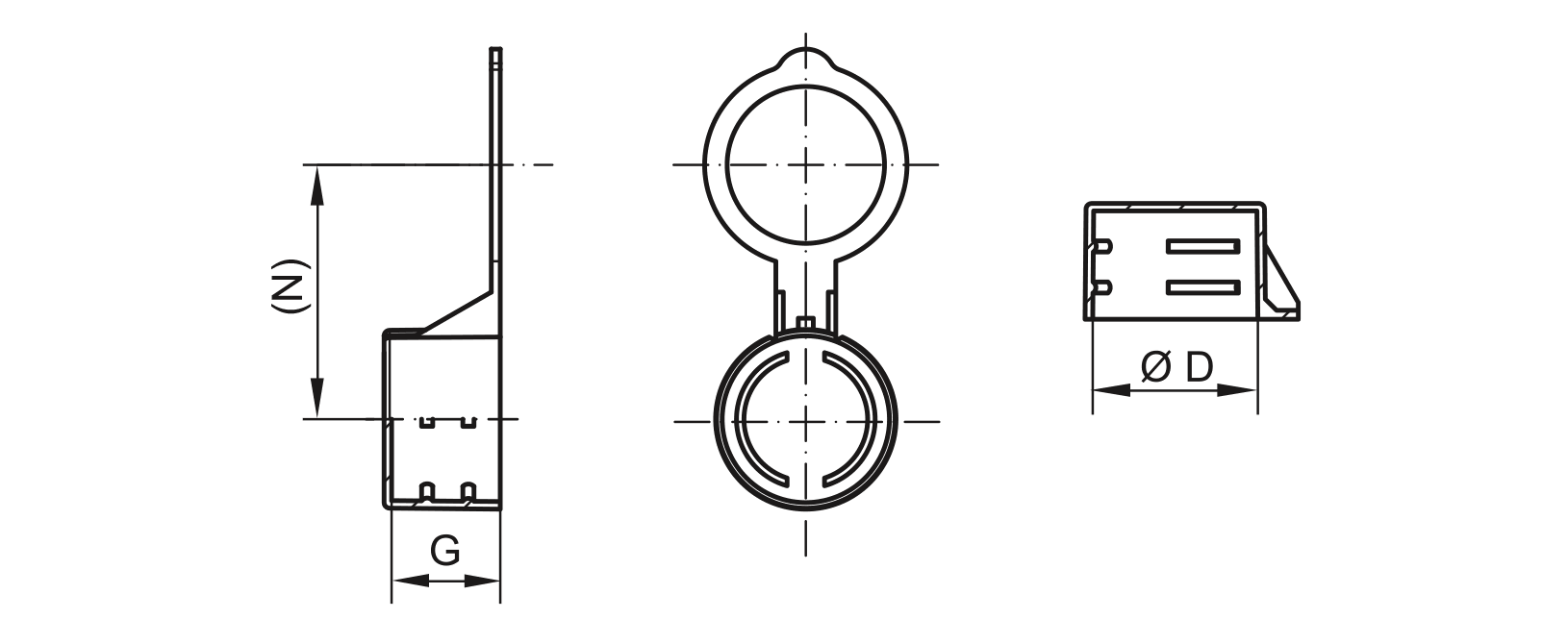 Zeichnung Schnellverschlüsse - GPN 940