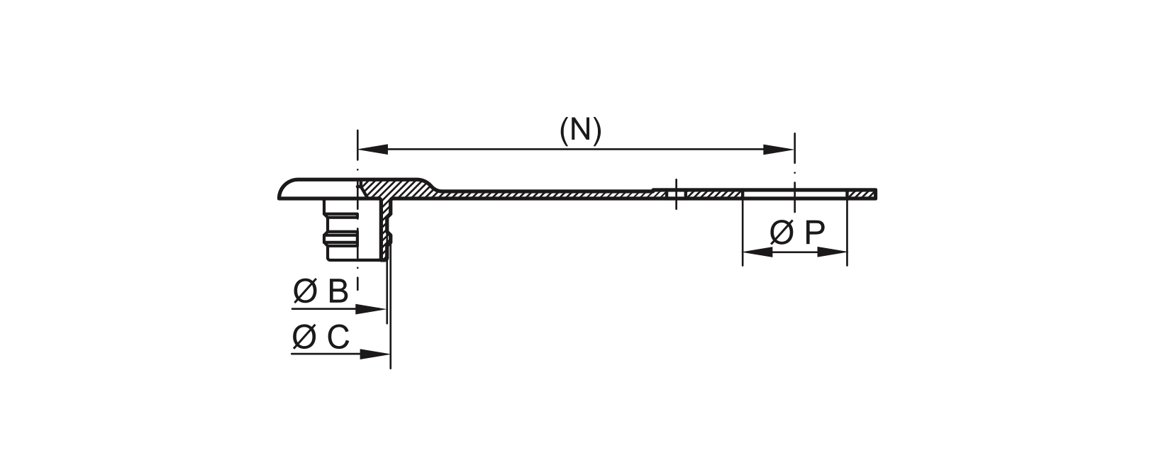 Zeichnung Staubschutzstopfen - GPN 920 Form A CAD f?r Website