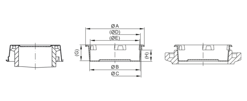 Zeichnung, ECO Universalschutz- GPN 400 Zeichnung, ECO Universalschutz- GPN 400