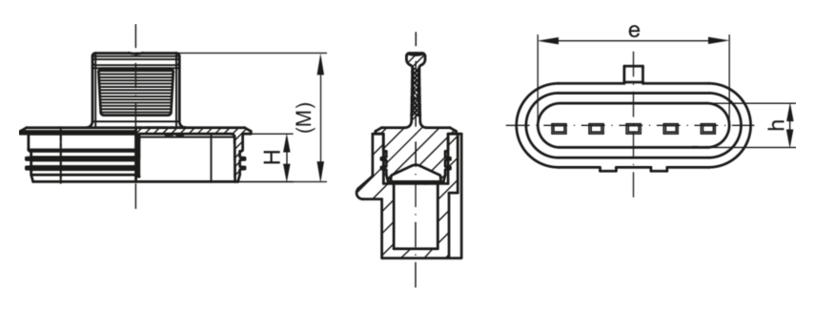 Zeichnung Superseal Kontaktschutz - GPN 362