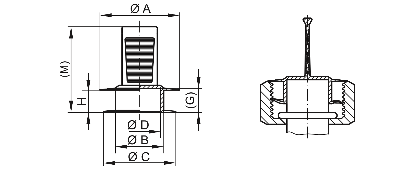 Zeichnung Griffstopfen - GPN 330 Zeichnung, CAD f?r Website