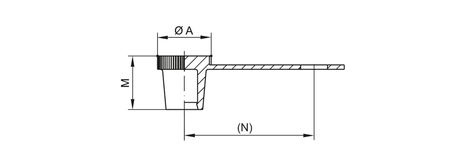 Drawing grease nipple cap - GPN 985 Form B Drawing grease nipple cap - GPN 985 Form B