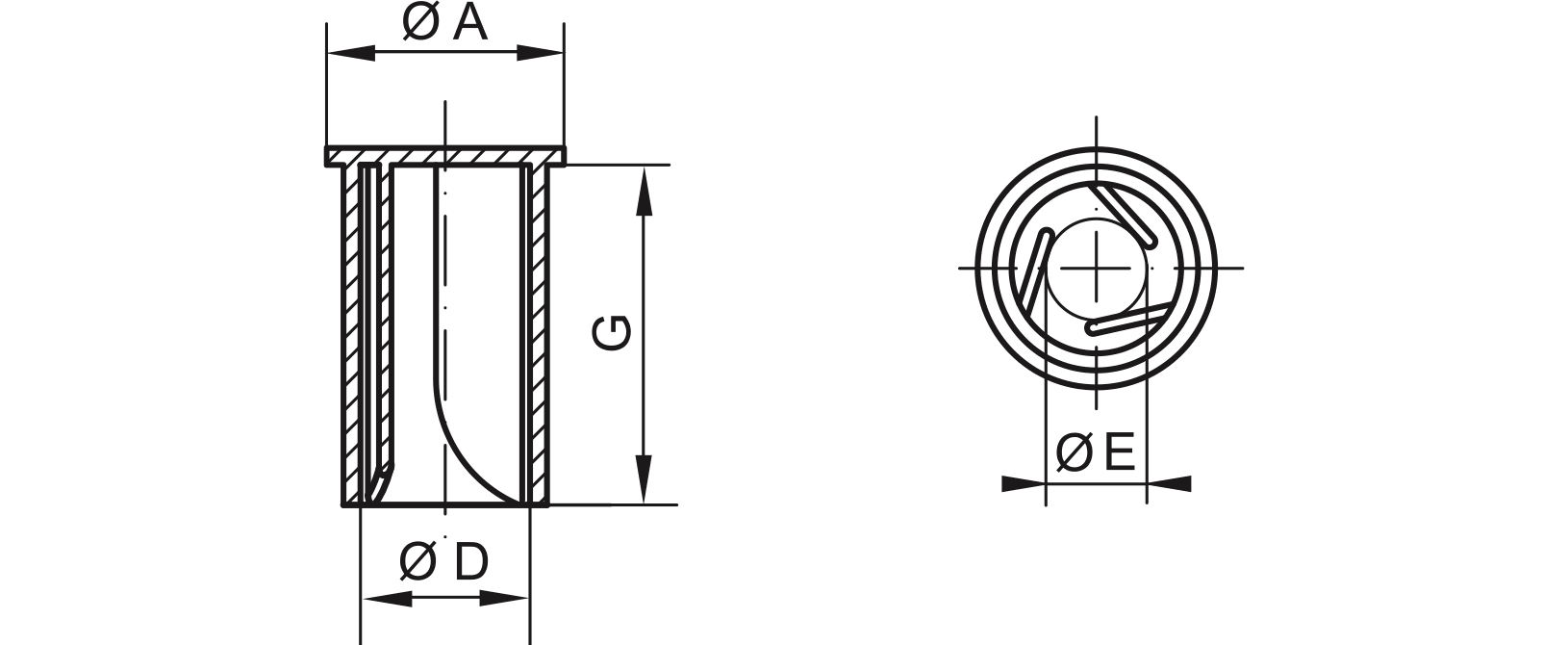 drawing Protective sleeves - GPN 207